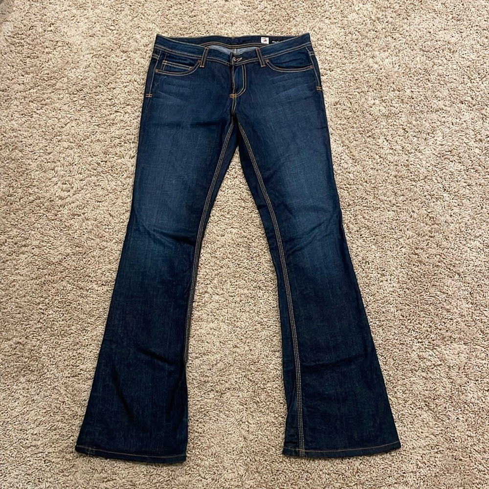 People's Liberation Jeans Amy Skinny Stretch Flare Leg Size 30